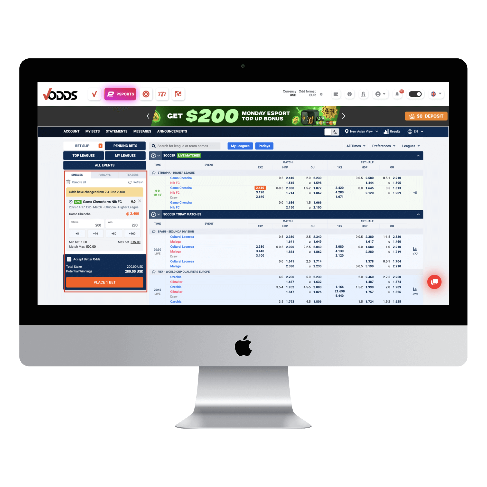 Parametri Tecnici E Online Vodds RTP